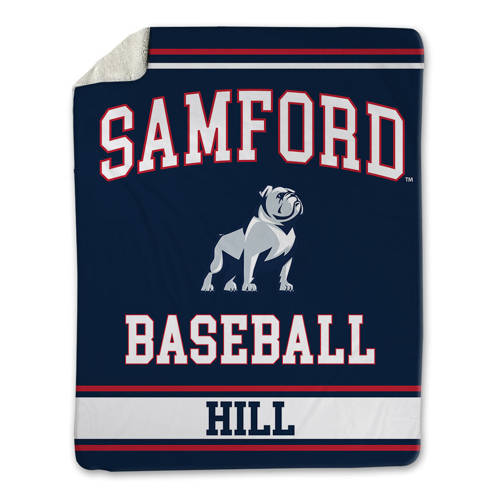 Samford - NCAA Baseball : Cason Hill - Blanket-0
