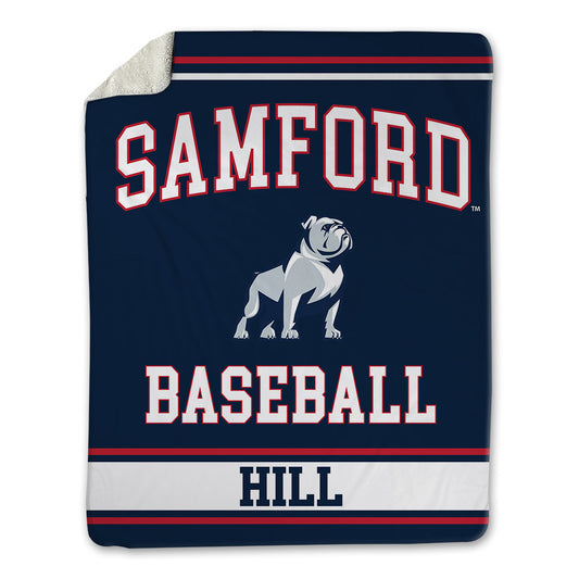 Samford - NCAA Baseball : Cason Hill - Blanket-0