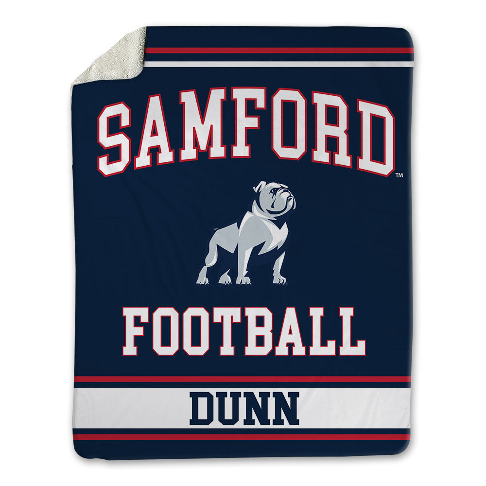 Samford - NCAA Football : Gardner Dunn - Blanket-0