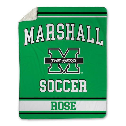 Marshall - NCAA Men's Soccer : Daniel Rose - Blanket-0
