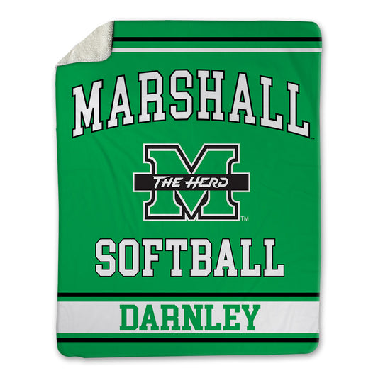 Marshall - NCAA Softball : Abby Darnley - Blanket-0