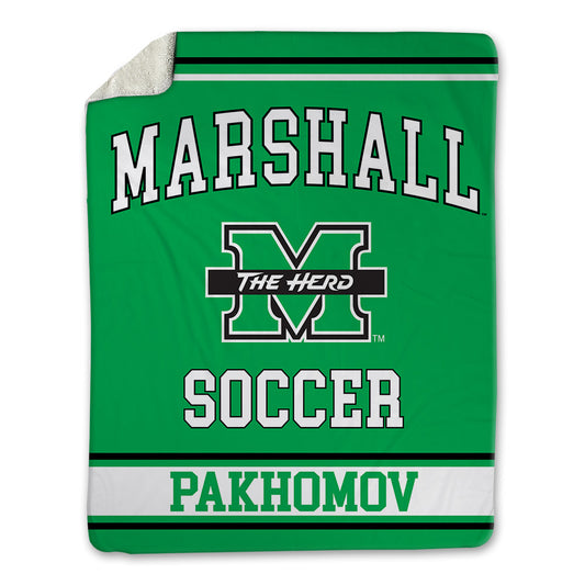 Marshall - NCAA Men's Soccer : Kirill Pakhomov - Blanket-0