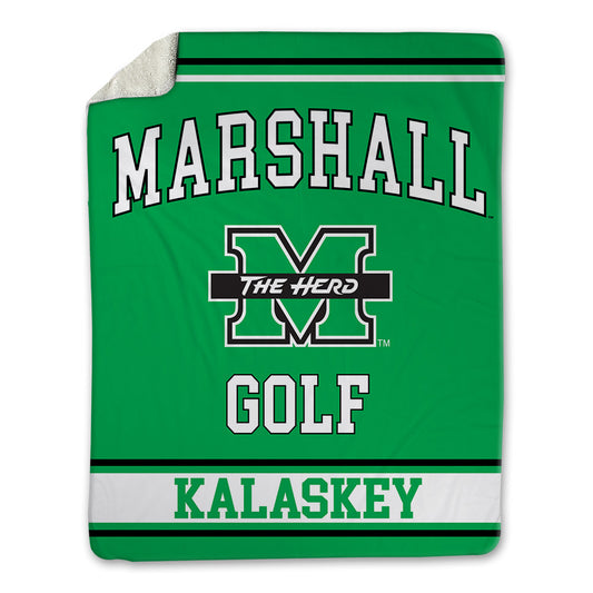 Marshall - NCAA Men's Golf : Joseph Kalaskey - Blanket-0
