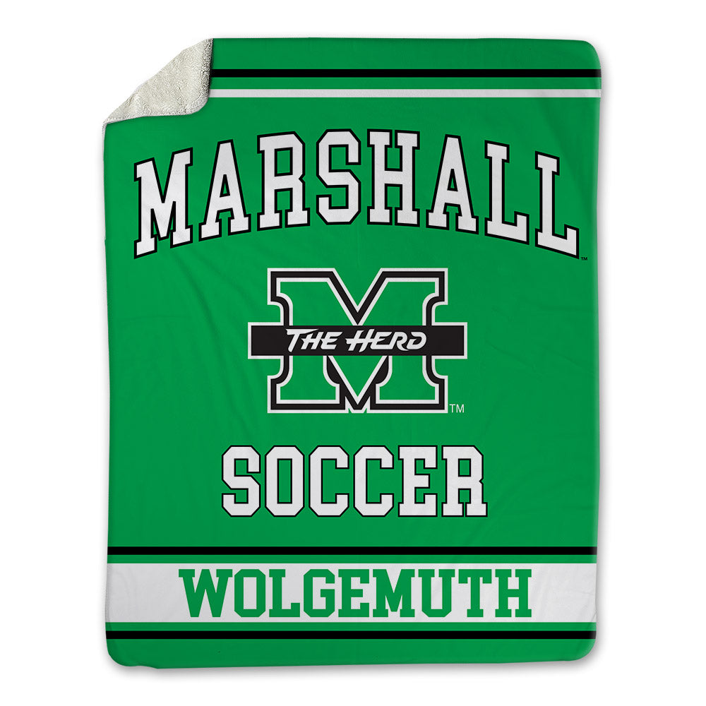Marshall - NCAA Women's Soccer : Alexis Wolgemuth - Blanket-0