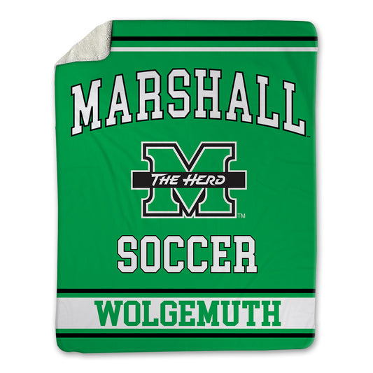 Marshall - NCAA Women's Soccer : Alexis Wolgemuth - Blanket-0