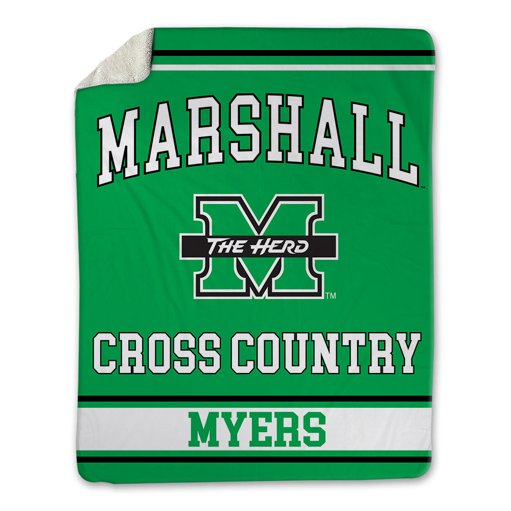 Marshall - NCAA Men's Cross Country : Conner Myers - Blanket-0