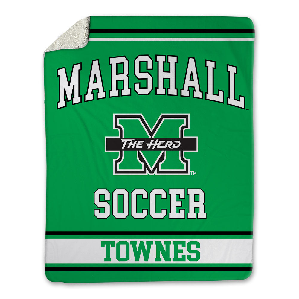 Marshall - NCAA Women's Soccer : Madison Townes - Blanket-0