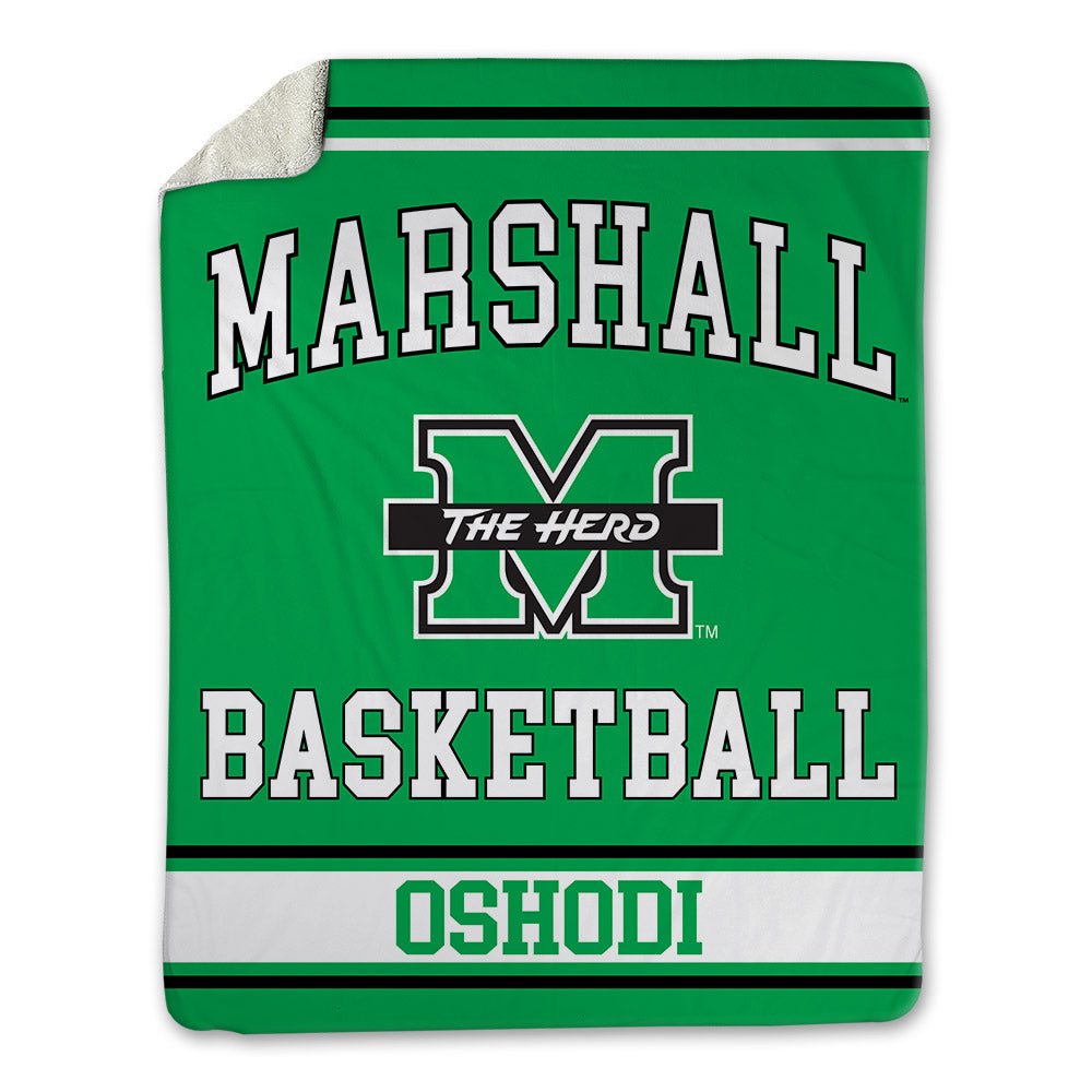 Marshall - NCAA Men's Basketball : Fazl Oshodi - Blanket-0