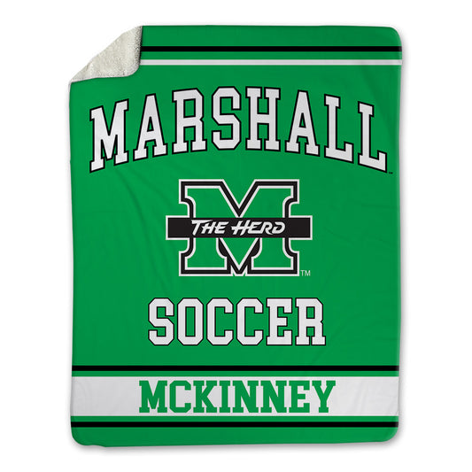Marshall - NCAA Women's Soccer : Rylie McKinney - Blanket-0