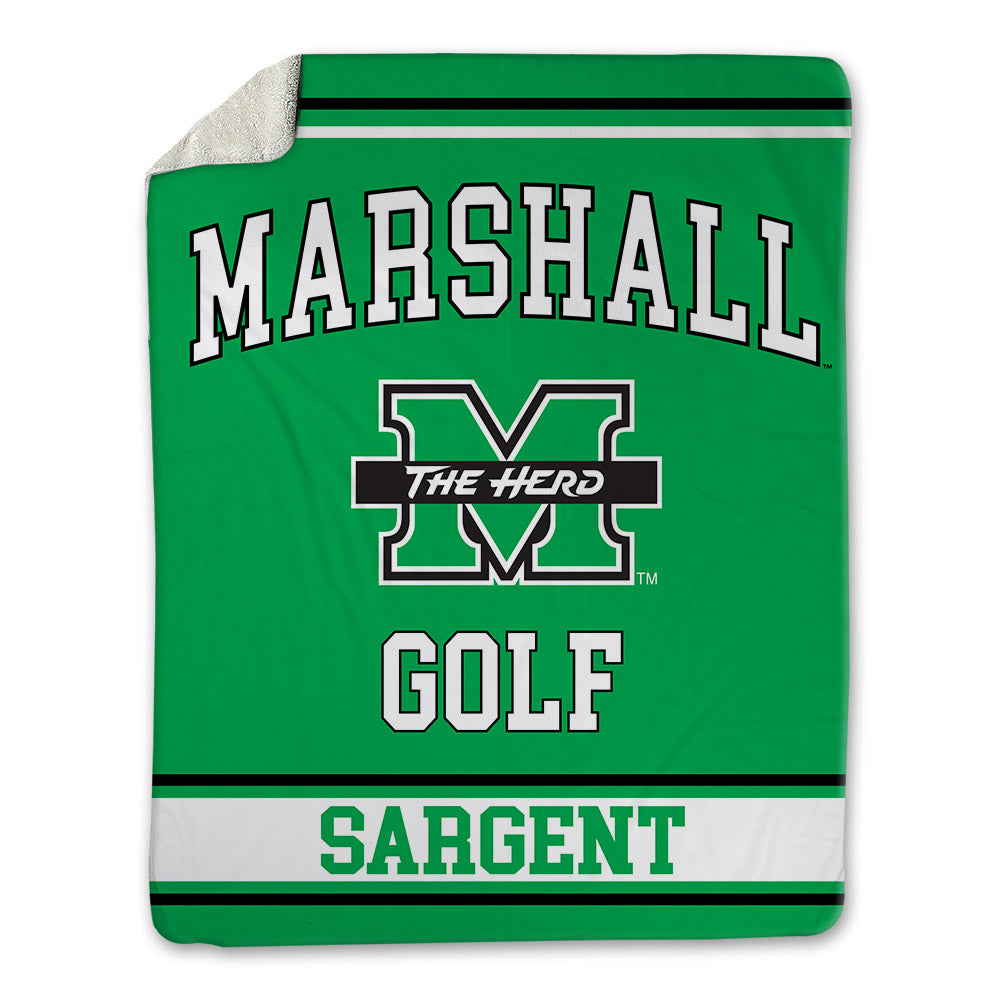 Marshall - NCAA Women's Golf : Taylor Sargent - Blanket-0