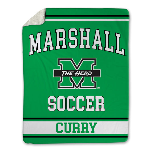 Marshall - NCAA Women's Soccer : Demari Curry - Blanket-0