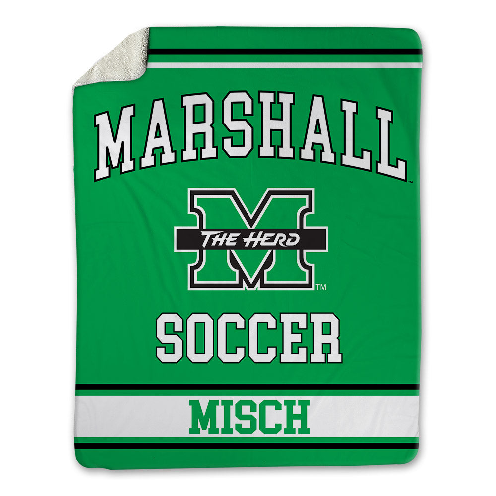 Marshall - NCAA Women's Soccer : Lea Misch - Blanket-0