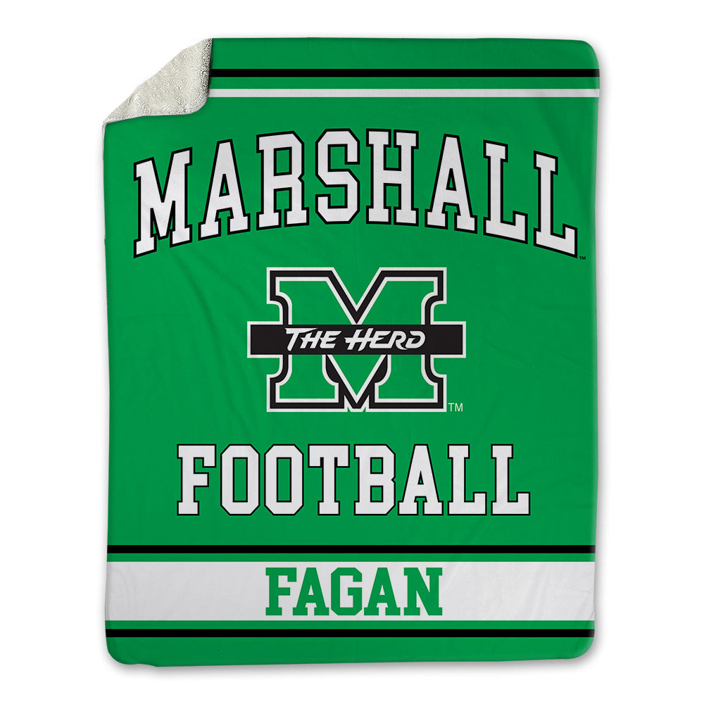 Marshall - NCAA Football : Koi Fagan - Blanket-0
