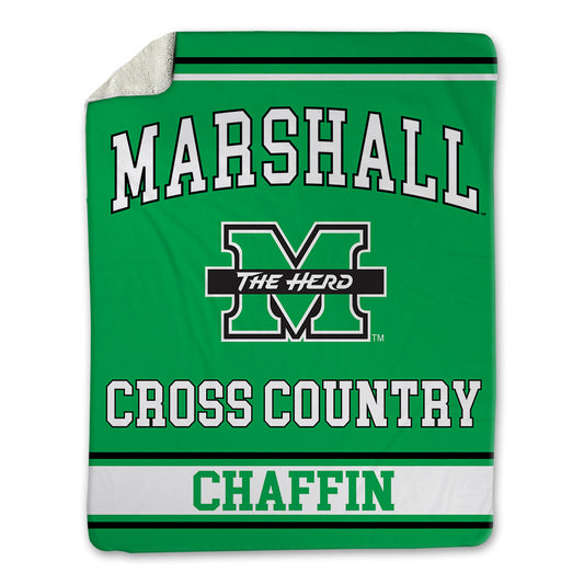 Marshall - NCAA Men's Cross Country : Michael Chaffin - Blanket-0