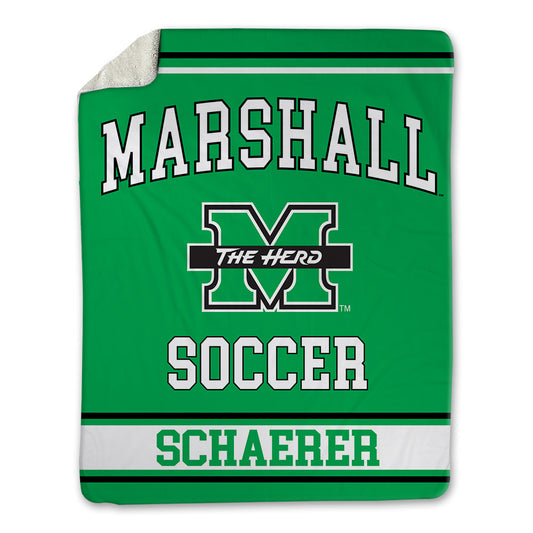 Marshall - NCAA Men's Soccer : Yasha Schaerer - Blanket-0