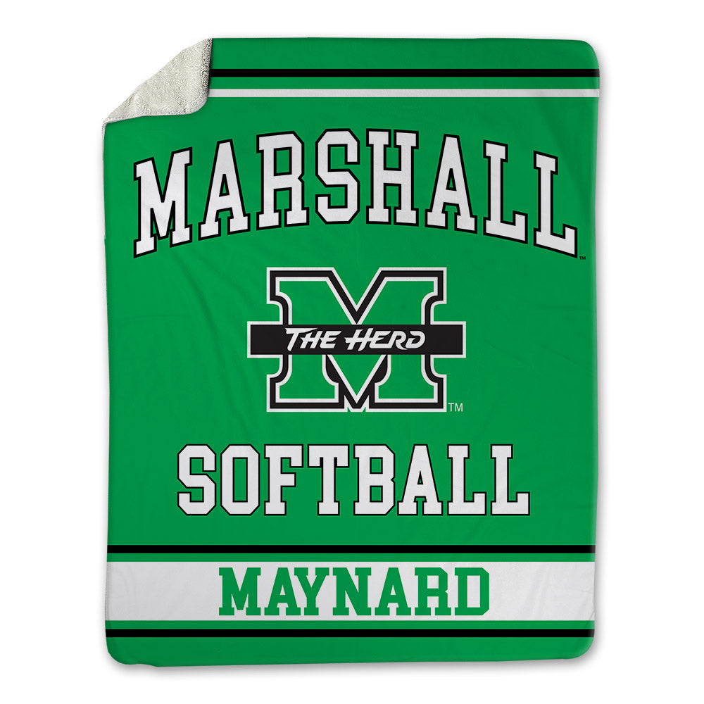 Marshall - NCAA Softball : Mackenzie Maynard - Blanket-0