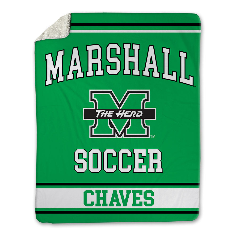 Marshall - NCAA Women's Soccer : Maria Chaves - Blanket-0