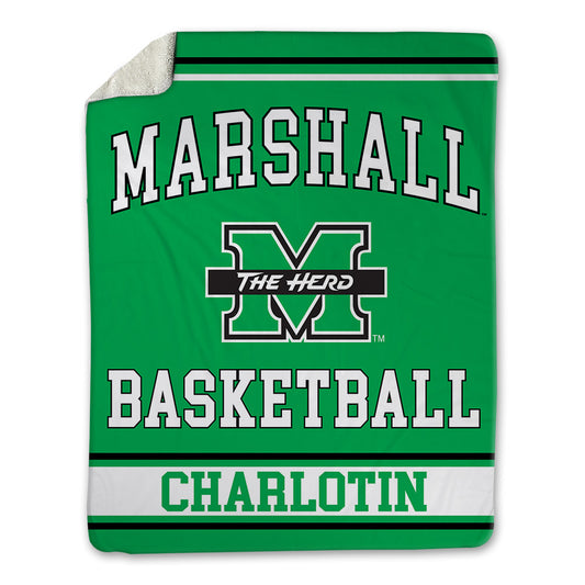 Marshall - NCAA Men's Basketball : Alex Charlotin - Blanket-0