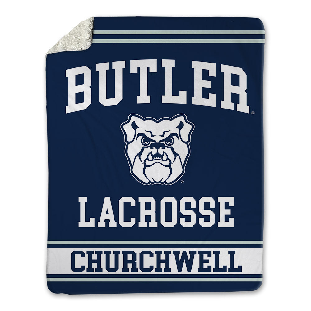 Butler - NCAA Women's Lacrosse : Grace Churchwell - Blanket-0