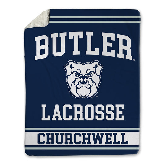 Butler - NCAA Women's Lacrosse : Grace Churchwell - Blanket-0