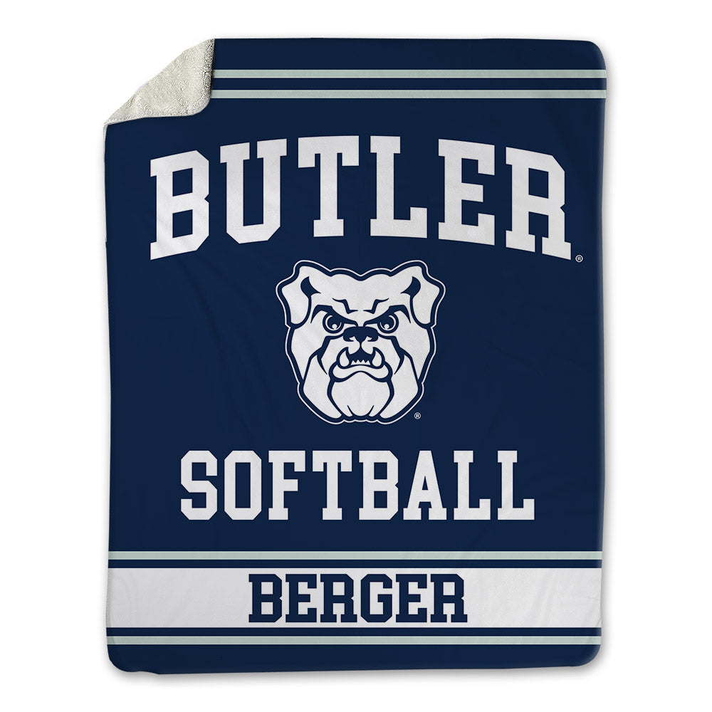 Butler - NCAA Softball : Maren Berger - Blanket-0