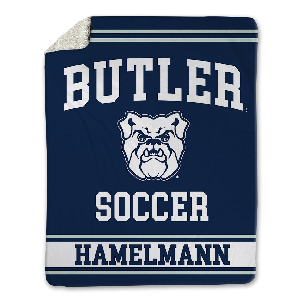 Butler - NCAA Women's Soccer : Emma Hamelmann - Blanket-0