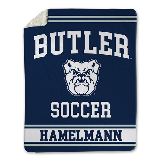 Butler - NCAA Women's Soccer : Emma Hamelmann - Blanket-0