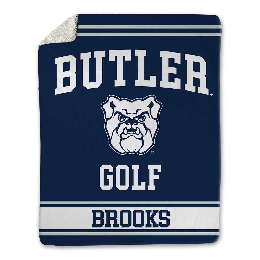 Butler - NCAA Men's Golf : Nicholas Brooks - Blanket-0
