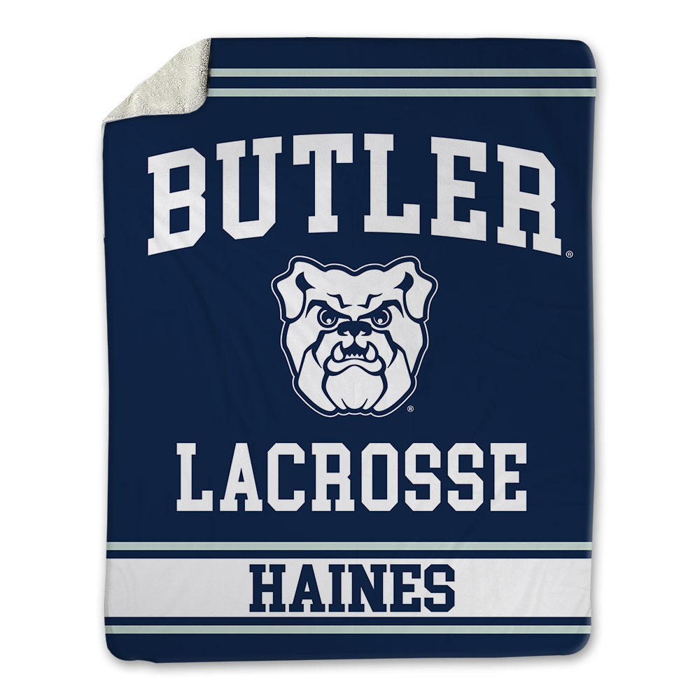 Butler - NCAA Women's Lacrosse : Addison Haines - Blanket-0