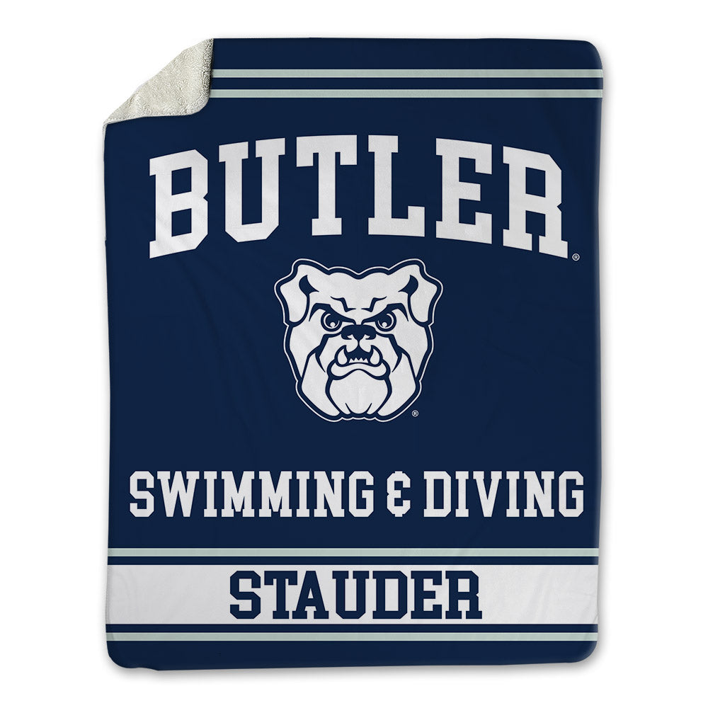 Butler - NCAA Women's Swimming & Diving : Annie Stauder - Blanket-0