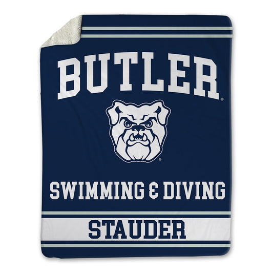 Butler - NCAA Women's Swimming & Diving : Annie Stauder - Blanket-0