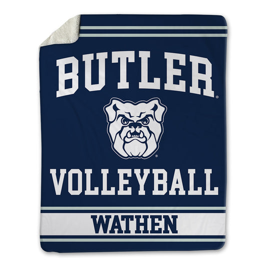 Butler - NCAA Women's Volleyball : Taylor Wathen - Blanket-0