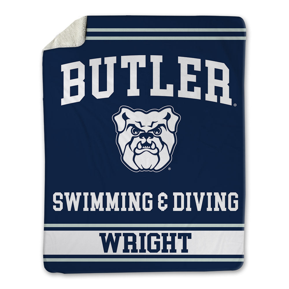 Butler - NCAA Women's Swimming & Diving : Kayla Wright - Blanket-0