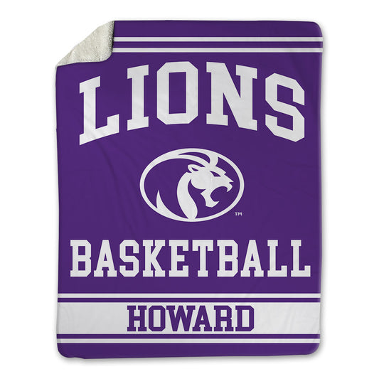 North Alabama - NCAA Women's Basketball : India Howard - Blanket-0