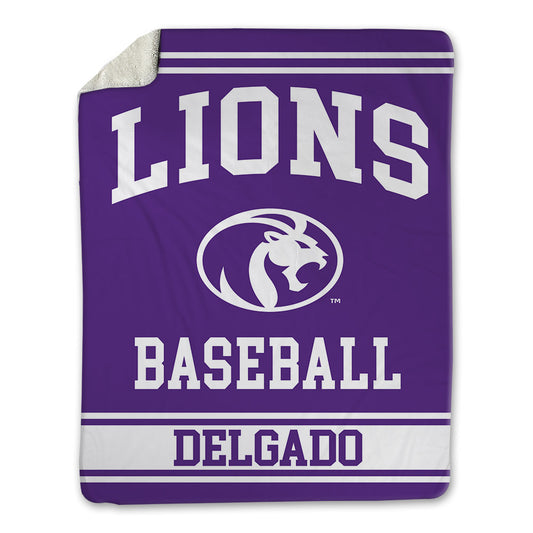 North Alabama - NCAA Baseball : Matthew Delgado - Blanket-0