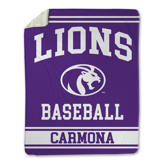 North Alabama - NCAA Baseball : Carlos Carmona - Blanket-0