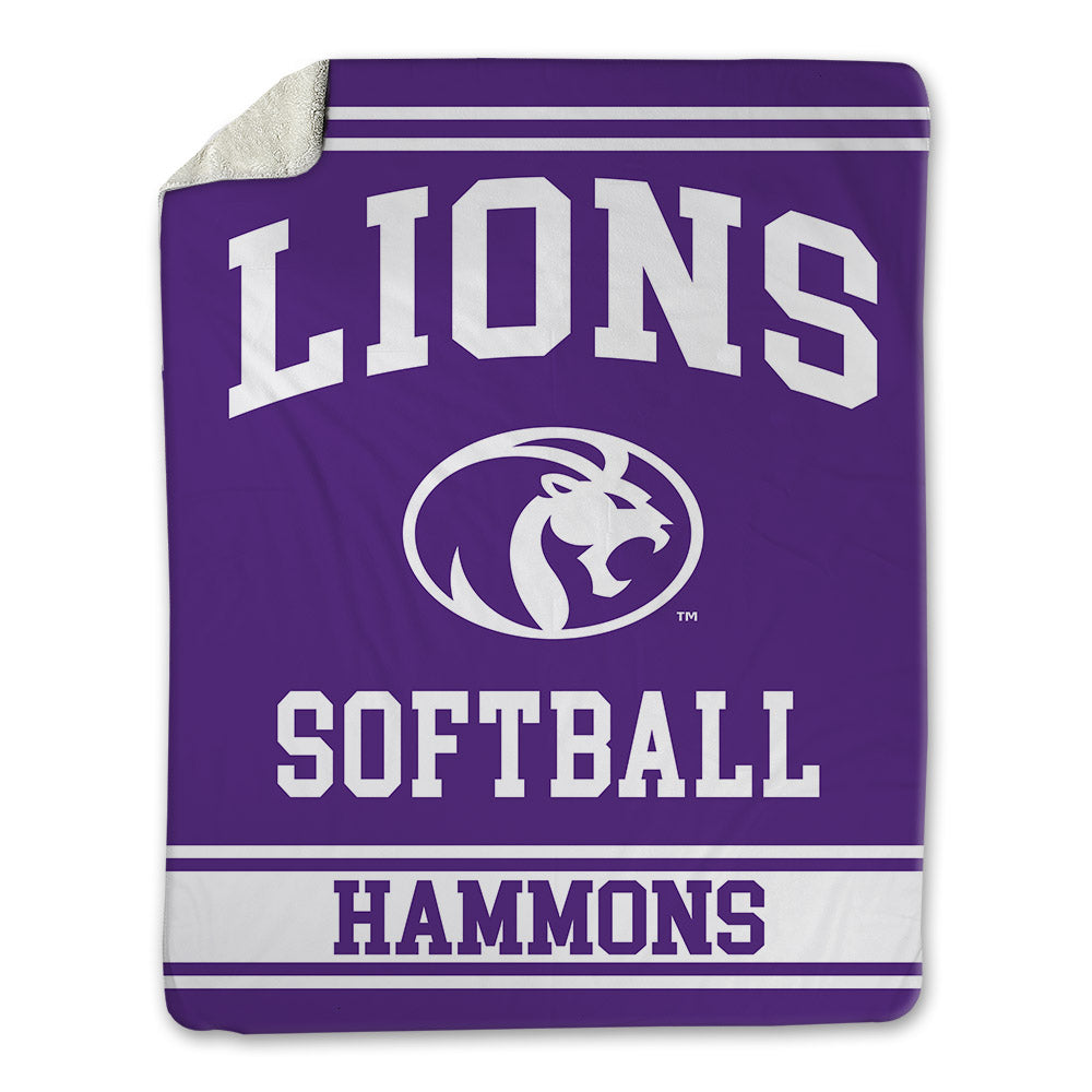 North Alabama - NCAA Softball : Gyvan Hammons - Blanket-0