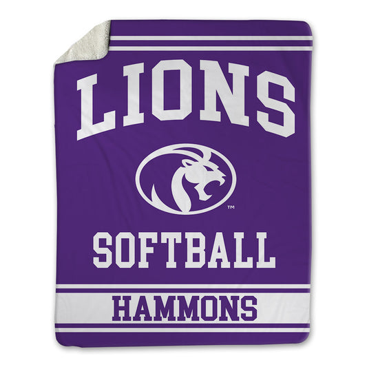 North Alabama - NCAA Softball : Gyvan Hammons - Blanket-0