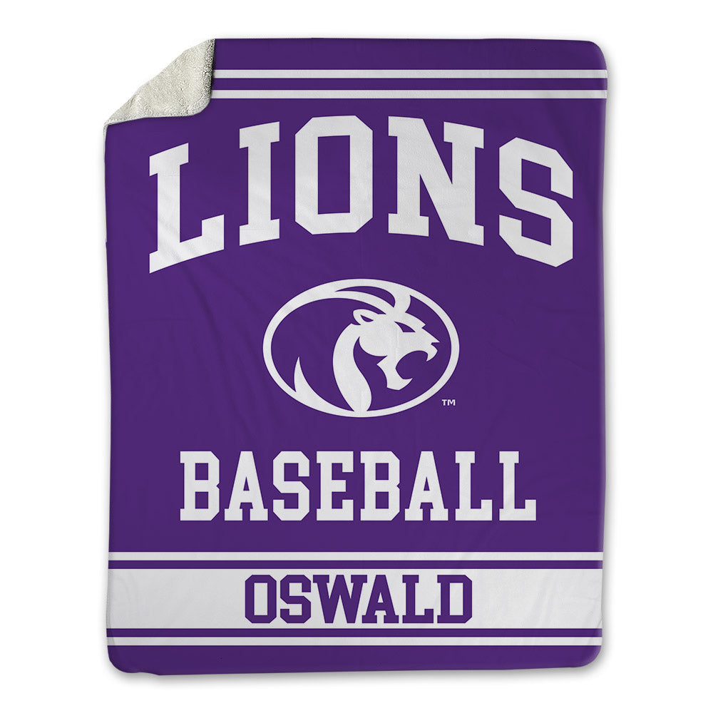 North Alabama - NCAA Baseball : Gavin Oswald - Blanket-0