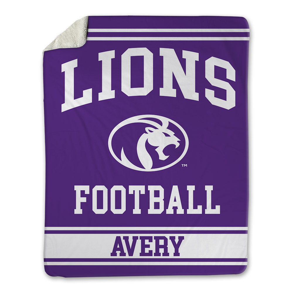 North Alabama - NCAA Football : Treyvon Avery - Blanket-0