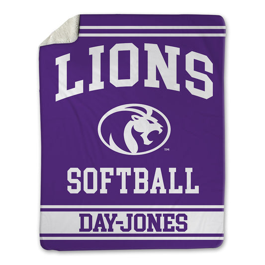 North Alabama - NCAA Softball : Samantha Day-Jones - Blanket-0