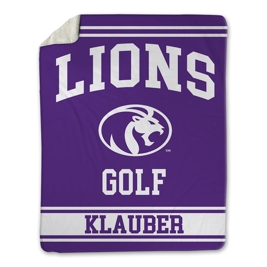 North Alabama - NCAA Women's Golf : Kerigan Klauber - Blanket-0