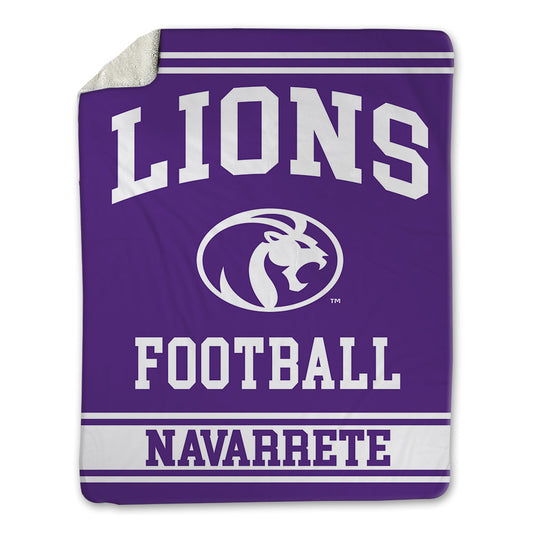 North Alabama - NCAA Football : Julian Navarrete - Blanket-0