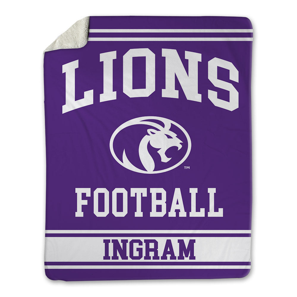 North Alabama - NCAA Football : Jyheam Ingram - Blanket-0