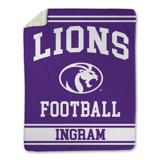 North Alabama - NCAA Football : Jyheam Ingram - Blanket-0