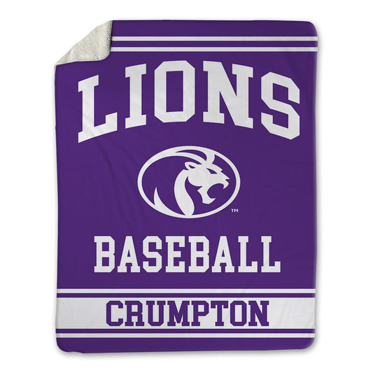 North Alabama - NCAA Baseball : Kelly Crumpton - Blanket-0