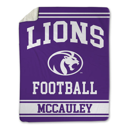North Alabama - NCAA Football : Tango McCauley - Blanket-0