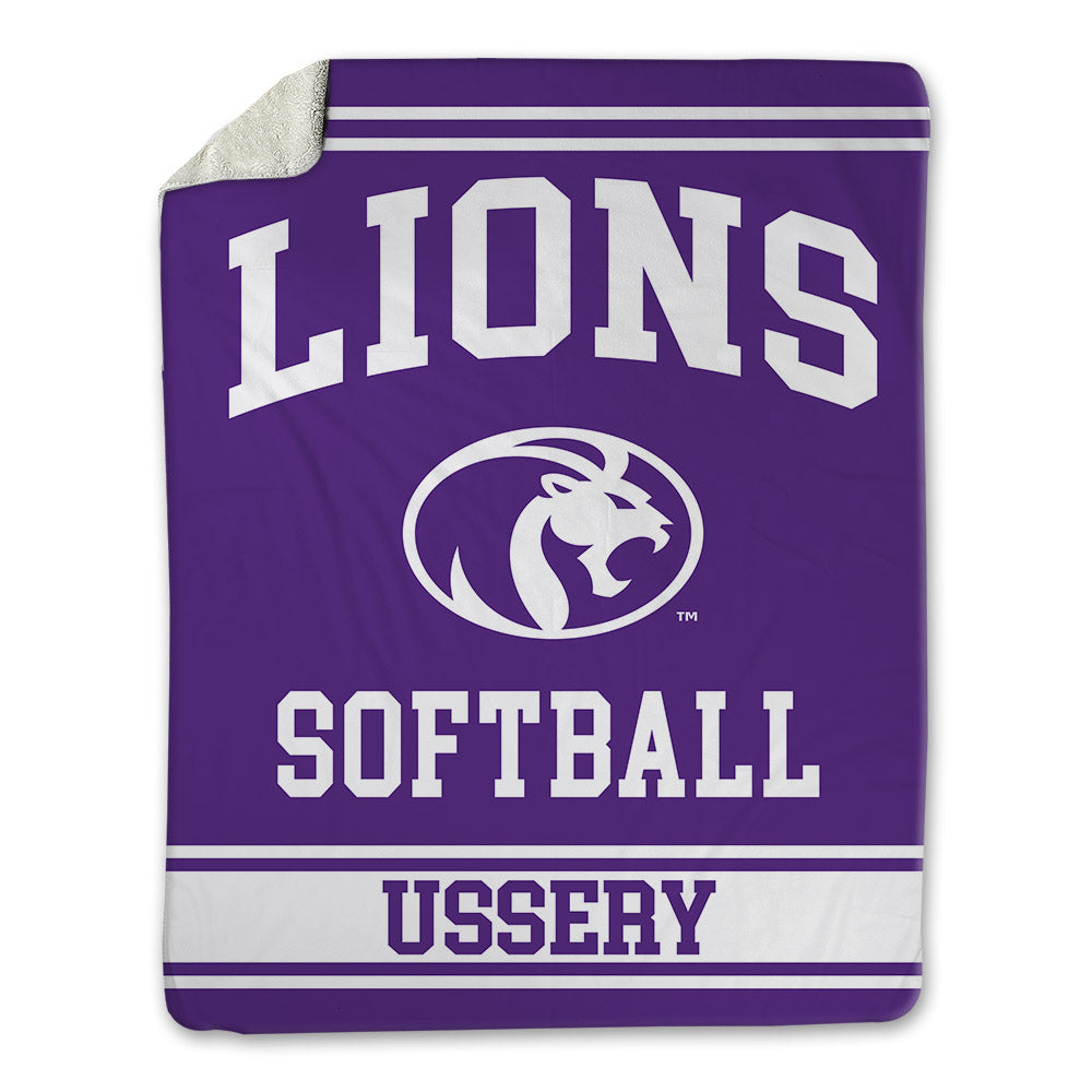 North Alabama - NCAA Softball : Ella Ussery - Blanket-0