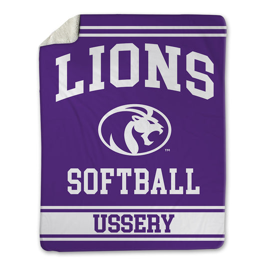 North Alabama - NCAA Softball : Ella Ussery - Blanket-0