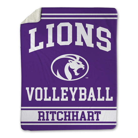 North Alabama - NCAA Women's Volleyball : Jessi Ritchhart - Blanket-0